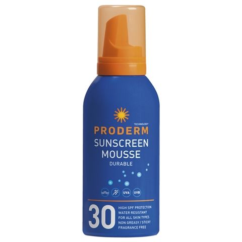 Proderm Sunscreen Mousse SPF 30 i gruppen Kropp / Sol hos Hudotekets Webshop (05C540.6960)