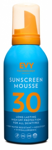 Evy Technology Sunscreen Mousse SPF 30 i gruppen Sol / Solkräm hos Hudotekets Webshop (05C54069604)