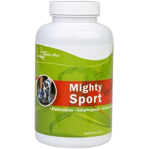 Alpha Plus Mighty Sport i gruppen Kropp / Kosttillskott / Energi & Antioxidanter hos Hudotekets Webshop (10-191)