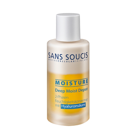 Sans Soucis Moisture Deep Moist Depot 50 ml i gruppen Ansikte / Serum & olja / Serum och olja för torr hud hos Hudotekets Webshop (100081PROM1)