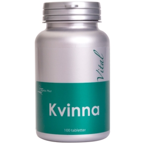 Alpha Plus KvinnaVital i gruppen Kropp / Kosttillskott / Vitaminer & Mineraler hos Hudotekets Webshop (11-103)