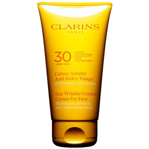 Clarins Sun Wrinkle Control Cream For Face SPF 30 i gruppen Sol / Solkräm hos Hudotekets Webshop (20739000-9)