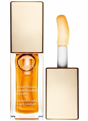Clarins Instant Light Lip Comfort Oil 01 Honey i gruppen Makeup / Läppar / Läppglans hos Hudotekets Webshop (22107001-6)
