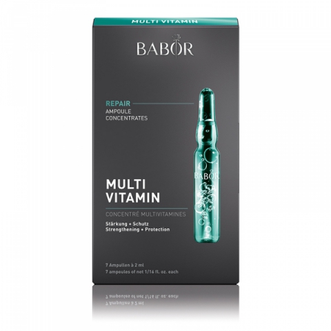 Babor Ampuller Concentrates Multi Vitamin i gruppen Ansikte / Ampuller & Kurer / Ampuller och kurer för torr hud hos Hudotekets Webshop (408517)