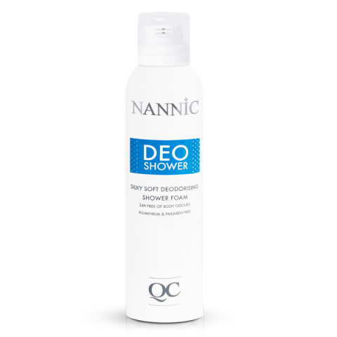 Nannic QC DeoShower Cleansing Foam and Deodorant i gruppen Kropp / Tillbeh�r hos Hudotekets Webshop (4801)