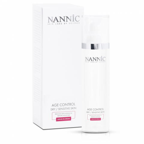 Nannic Age Control Dry & Sensitive Skin i gruppen Ansikte / Ansiktskräm / 24-h kräm / 24 h-kräm för känslig hud hos Hudotekets Webshop (4865)