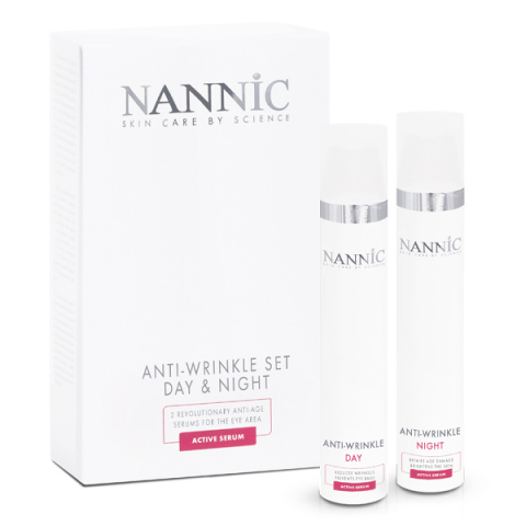 Nannic Anti-Wrinkle Set Day & Night Eye & Lip Repair i gruppen Ansikte / Ögon / Ögonkräm hos Hudotekets Webshop (4875)