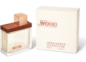 DSQUARED2 SheWood Velvet Forest Wood 30 ml i gruppen Kroppsvård / Doft & deo hos Hudotekets Webshop (5530-000)