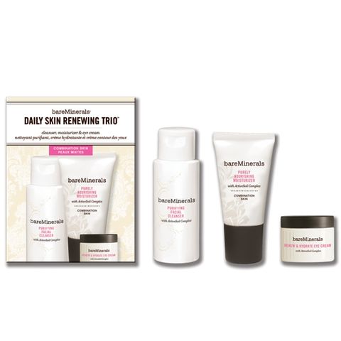 bareMinerals Skincare Try Me Kit Combination Skin i gruppen Ansikte / 24-h Creme hos Hudotekets Webshop (59126)