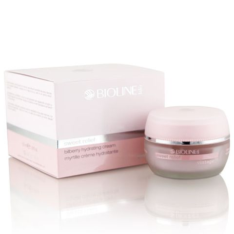 Bioline Vintage 79 Sweet Relief Bilberry Hydrating Cream i gruppen Ansikte / 24-h Creme / K�nslig hud hos Hudotekets Webshop (6222)
