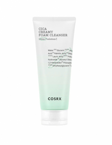 COSRX Pure Fit Cica Creamy Foam Cleanser i gruppen Ansikte / Rengöringsritualen / Ansiktsrengöring /  hos Hudotekets Webshop (862)