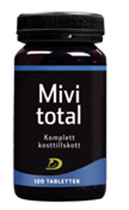 Hela Pharma Mivitotal kapsel i gruppen Kropp / Kosttillskott / Vitaminer & Mineraler hos Hudotekets Webshop (A101735)