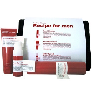 Recipe for men Cleanse Moisturize Treat Startkit i gruppen Man / Rengöring hos Hudotekets Webshop (A181024)