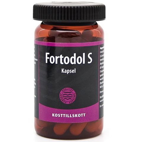 Hela Pharma Fortodol S 40 kapslar i gruppen Man / Kosttillskott / Förkylning & Värk hos Hudotekets Webshop (A196294)