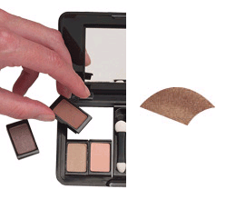 Color Me Beautiful �gonskugga Mocha i gruppen Makeup / �gon / �gonskugga hos Hudotekets Webshop (CO3028)