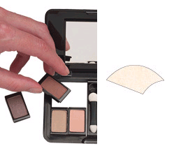 Color Me Beautiful �gonskugga Champagne i gruppen Makeup / �gon / �gonskugga hos Hudotekets Webshop (CO3030)