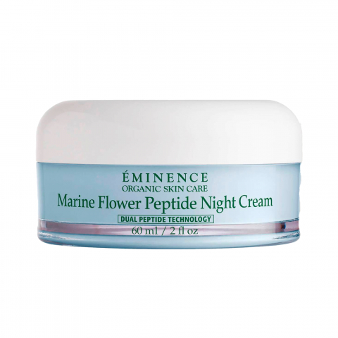 Eminence Organics Marine Flower Peptide Night Cream   i gruppen Ansikte / Ansiktskräm / Nattkräm / Nattkräm för torr hud hos Hudotekets Webshop (E-14162)