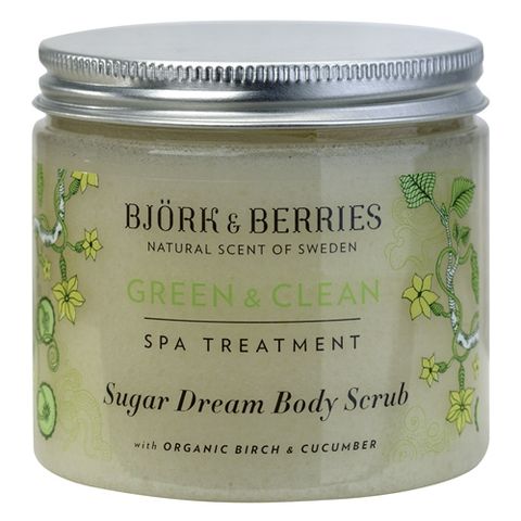 Björk&Berries Green & Clean Sugar Dream Body Scrub i gruppen Kropp / Peeling & Scrub hos Hudotekets Webshop (HO652)