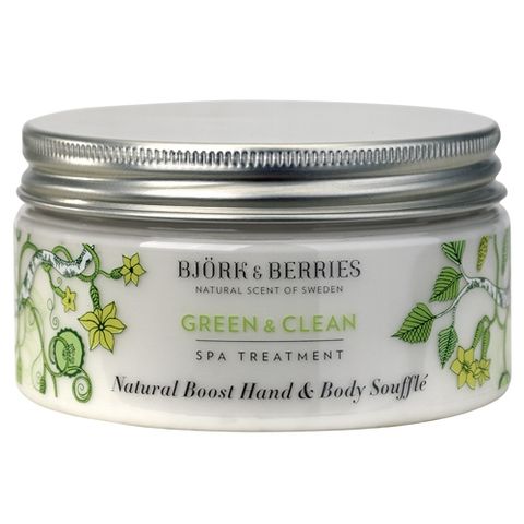 Bj�rk&Berries Green & Clean Natural Boost Hand & Body Souffl� i gruppen Kropp / H�nder & f�tter / Cremer hos Hudotekets Webshop (HO831)