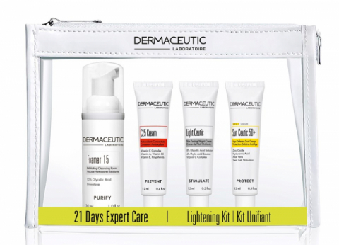 Dermaceutic 21 Days Expert Care Kit Advanced Lightening Kit i gruppen Hudtyp/tillstånd / Ojämn hudton hos Hudotekets Webshop (Light-D21_kit)
