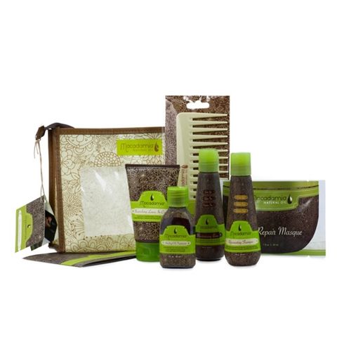Macadamia Natural Oil Travel Kit i gruppen Hår / Balsam / Färgbehandlat hår hos Hudotekets Webshop (M3050)