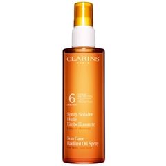 Clarins Sun Care Radiant Oil Spray Body & Hair SPF 6