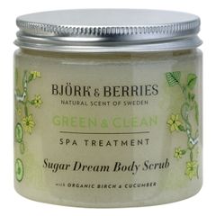 Björk&Berries Green & Clean Sugar Dream Body Scrub