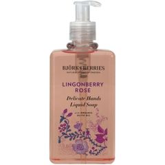 Björk&Berries Lingonberry Rose Delicate Hands Liquid Soap