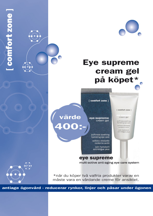 Comfort Zone Ögoncreme på köpet!