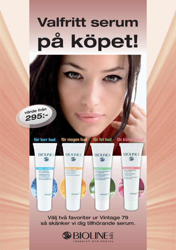 Bioline Vintage 79-serum på köpet!