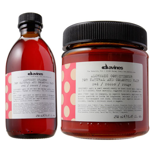 Davines Alchemic Shampoo & Conditioner Red