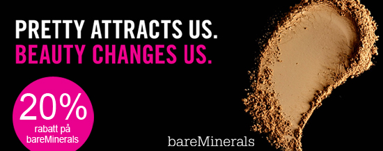 bareMinerals 20% rabatt!