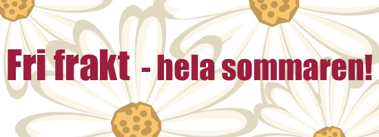 fri frakt hela sommaren
