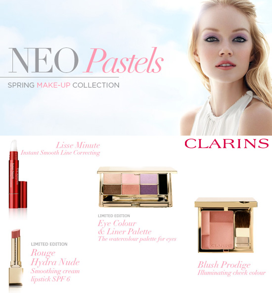 clarins neo pastels