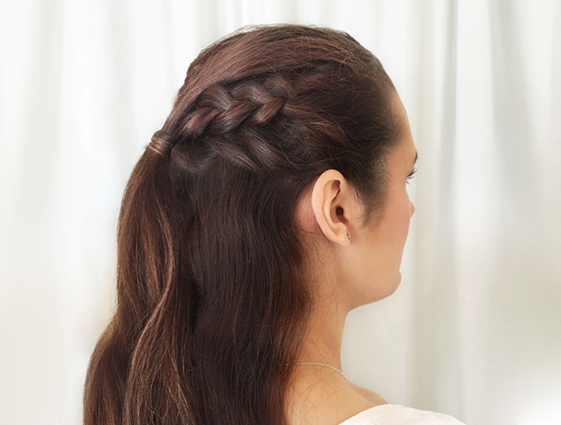 Hårguide - Enkel bröllopsuppsättning