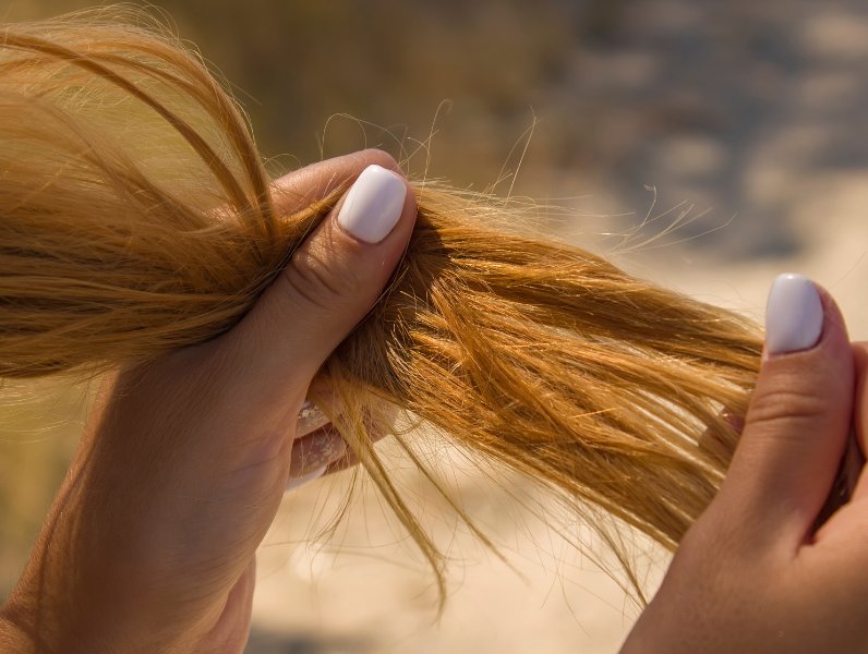 Hur du motverkar torrt hår i sommar
