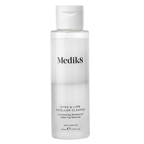 Medik8 Eyes & Lips Micellar Cleanse i gruppen Ansikte / Rengöringsritualen / Ögonmakeup-remover hos Hudotekets Webshop (1014)