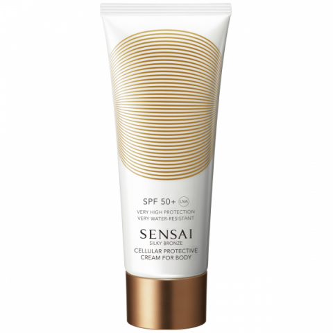 Sensai Silky Bronze Cellular Protective Cream For Body (SPF 50)  i gruppen Sol / Solkräm hos Hudotekets Webshop (10214000-5)