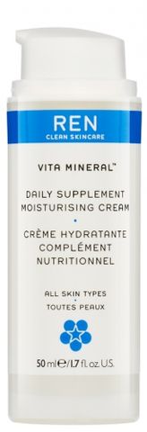 REN Vita Mineral Daily Supplement Moisturising Cream i gruppen Ansikte / Ansiktskräm / Dagkräm / Ansiktskräm för normal hud hos Hudotekets Webshop (103122)