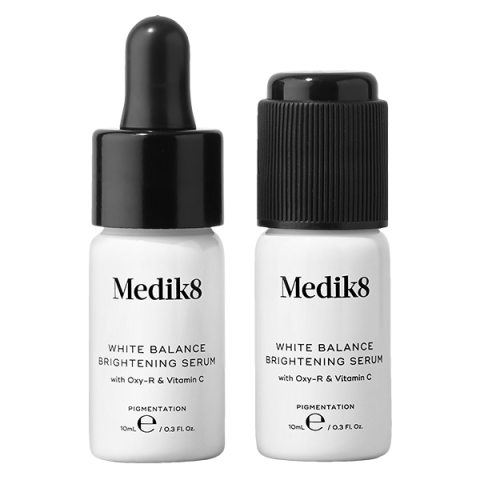 Medik8 White Balance Brightening Serum, 2x10ml i gruppen Ansikte / Serum & olja / Kombinerad hud hos Hudotekets Webshop (1039)