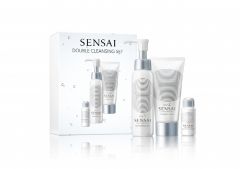 Sensai Silky Purifying Double Cleansing Set i gruppen Ansikte / Kit & Paket hos Hudotekets Webshop (10622000-9)