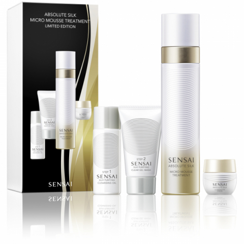 Sensai Absolute Silk Micro Mousse Treatment Limited Set i gruppen Ansikte / Kit & Paket hos Hudotekets Webshop (10636000-9)