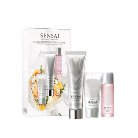 Sensai Cellular Performance Day Cream Morning Skincare Set i gruppen Ansikte / Kit & Paket hos Hudotekets Webshop (10695000-5)