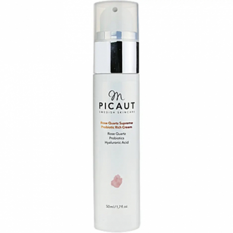 M Picaut Rose Quartz Supreme Probiotic Rich Cream i gruppen Ansikte / Ansiktskräm / 24-h kräm / 24h-kräm för mogen hud hos Hudotekets Webshop (110438)