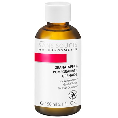 Sans Soucis Naturkosmetik Pomegranate Gentle Toner i gruppen Ansikte / Rengöringsritualen / Ansiktsvatten / Fet hud hos Hudotekets Webshop (11603)