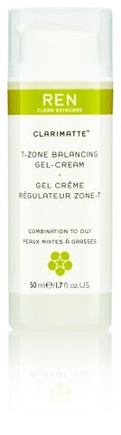 REN Clarimatte T-Zone Balancing Gel Cream i gruppen Ansikte / Ansiktskräm / Dagkräm / Fet hud hos Hudotekets Webshop (122088)