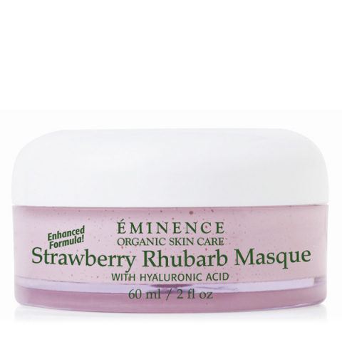 Eminence Organics Strawberry & Rhubarb masque i gruppen Ansikte / Ansiktsmask / Mogen hud hos Hudotekets Webshop (12238)
