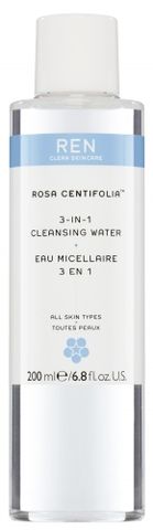REN Rosa Centifolia 3-in-1 Cleansing Water i gruppen Ansikte / Rengöringsritualen / Ansiktsrengöring / Ansiktsrengöring för normal hud hos Hudotekets Webshop (124038)