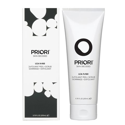 Priori LCA fx160 2xfoliant Peel+Scrub 200 ml i gruppen Ansikte / Ansiktspeeling hos Hudotekets Webshop (126160120)