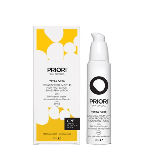 Priori TETRA fx250 Broad Spectrum SPF 45 Universal i gruppen Sol / Solkräm hos Hudotekets Webshop (12625050)